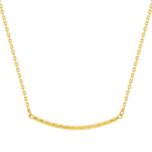 Collier plaqué or 40 à 45 cm