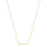 Collier plaqué or 40 à 45 cm - vue 2