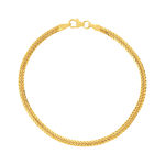 Bracelet or 375 jaune, maille anglaise 19 cm. - vue 1