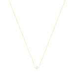 Collier or jaune 375 perle de culture de Chine 41cm - vue 2