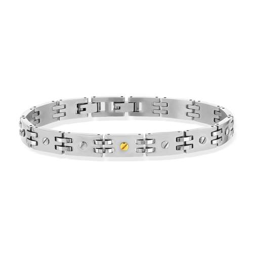 Bracelet acier 21 cm vis