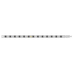 Bracelet acier bicolore noir 21 cm vis - vue 2