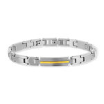 Bracelet acier 21 cm - vue 1