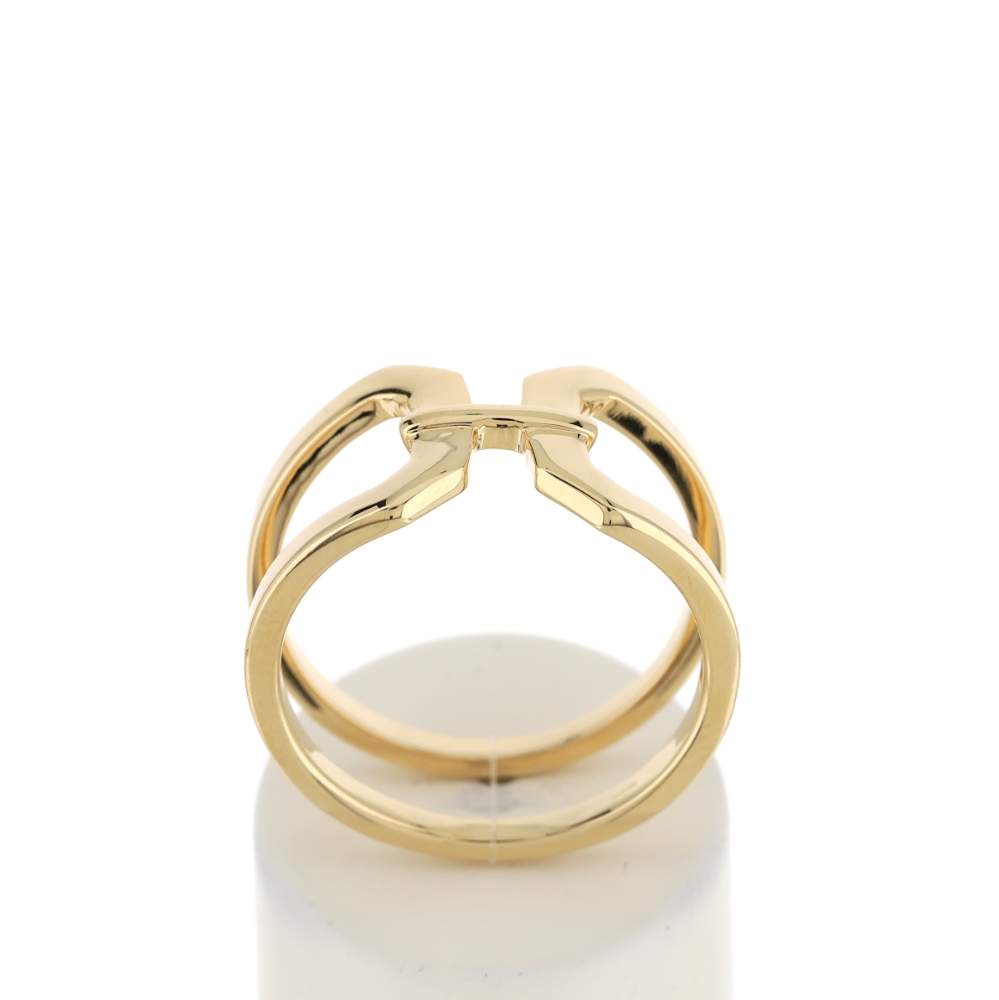 Bague plaqué or jaune - vue 1