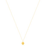 Collier plaqué or jaune zirconias 48cm - vue 1