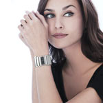 Montre Stay Original femme acier - vue porté 1