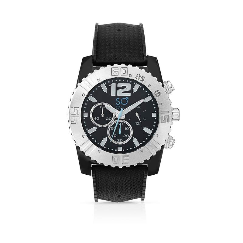 Montre Stay Original homme chronographe bracelet caoutchouc - vue 1