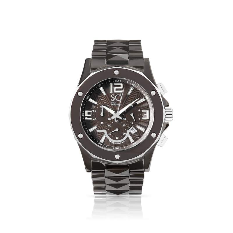 Montre Stay Original homme chronographe céramique - vue 1