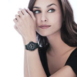 Montre Stay Original femme acier céramique - vue porté 1