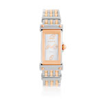 Montre Opéra femme acier et acier rose - vue 1
