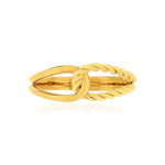 Ring van geel staal - bekijk 3
