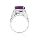 Bague argent 925 améthyste 7.50 carats - vue 2