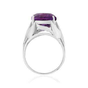 Bague argent 925 améthyste 7.50 carats