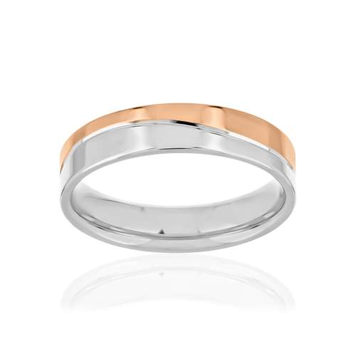 Alliance 2 ors 750 rose et blanc