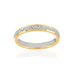 Alliance 2 ors 750 jaune et blanc - vue 1