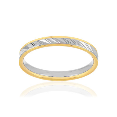 Alliance 2 ors 750 jaune et blanc
