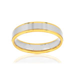 Alliance 2 ors 750 jaune et blanc - vue 1