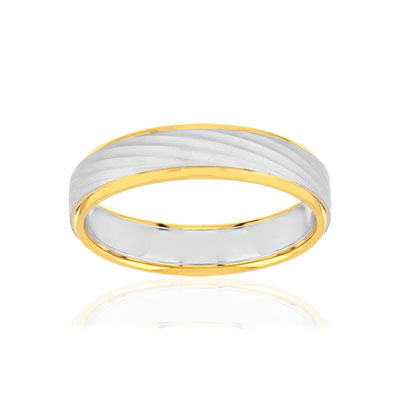 Alliance 2 ors 750 jaune et blanc