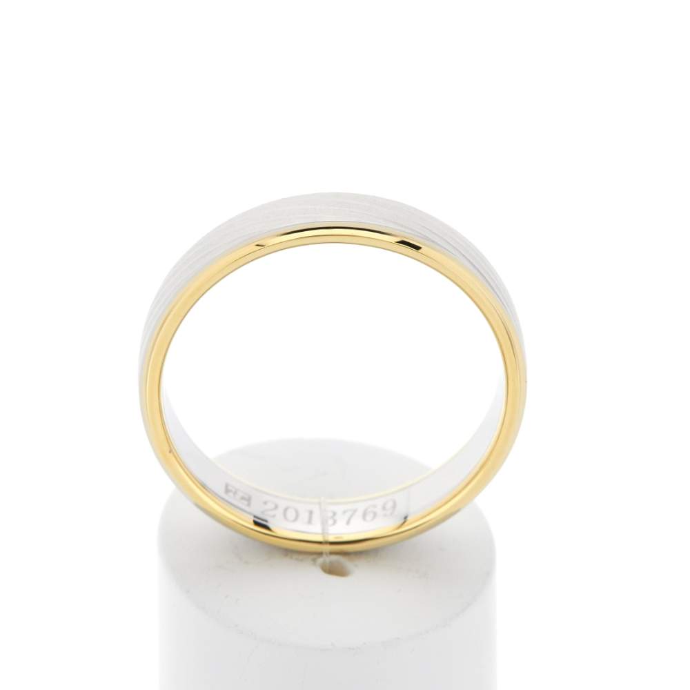 Alliance 2 ors 750 jaune et blanc - vue 1