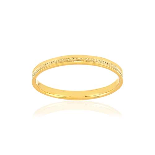Alliance or 750 jaune 2 mm
