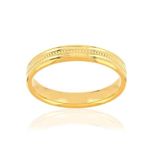 750 geelgouden trouwring