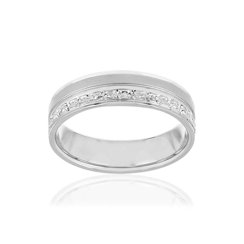 Alliance or 750 blanc - vue 1