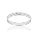 Alliance or 750 blanc 2.5 mm - vue 1