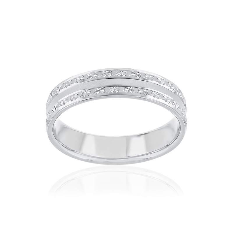 Alliance or 750 blanc - vue 1