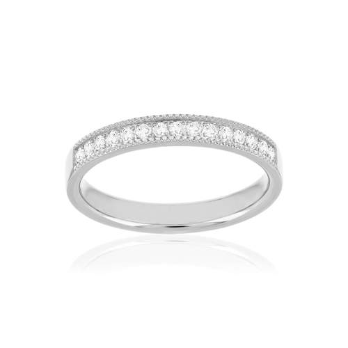 750 white gold diamond wedding ring