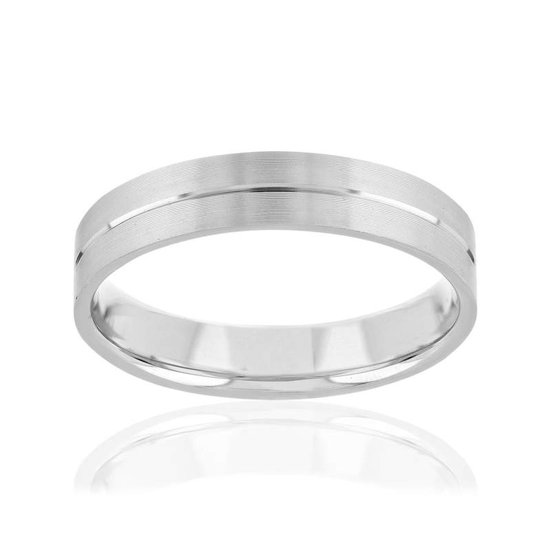 Alliance or 750 blanc - vue 1