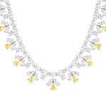 Collier argent 925 zirconias 40 cm - vue 2