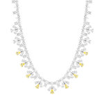 Collier argent 925 zirconias 40 cm - vue 3
