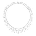 Collier argent 925 zirconias 41 cm - vue 5