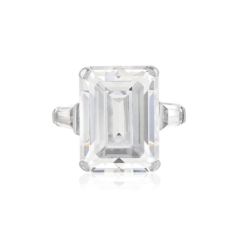 Bague argent 925 zirconias - vue 4