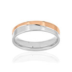 Alliance 2 ors 375 rose et blanc - vue 1