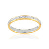 Alliance 2 ors 375 jaune et blanc 2.5 mm - vue V1