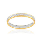 Alliance 2 ors 375 jaune et blanc 2.5 mm - vue 1