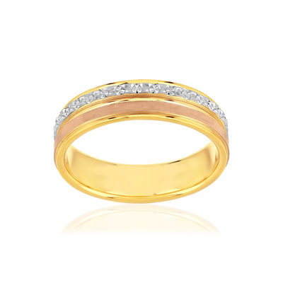 375 gold alloy, 3 gold alloys, 5 mm