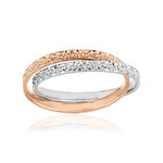 Alliance 2 ors 375 rose et blanc - vue 1