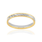 Alliance 2 ors 375 jaune et blanc - vue 1