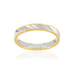 Alliance 2 ors 375 jaune et blanc - vue 1