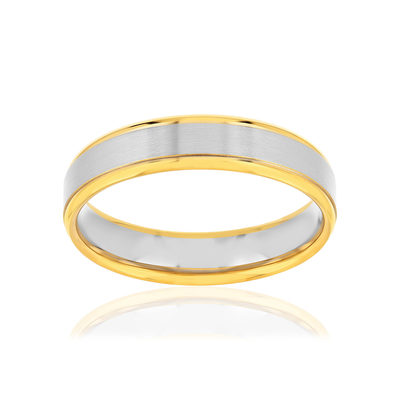 Alliance 2 ors 375 jaune et blanc 5 mm