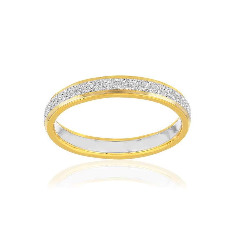 Alliance 2 ors 375 jaune et blanc 3 mm - vue 1