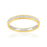 Alliance 2 ors 375 jaune et blanc - vue 1