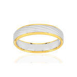 Alliance 2 ors 375 jaune et blanc - vue 1