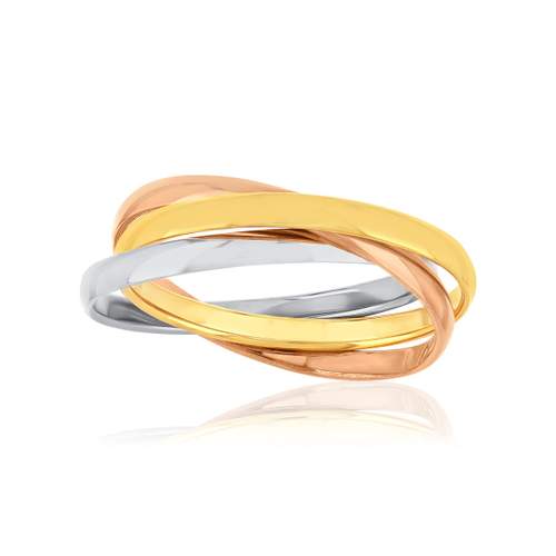 375 3 gouden trouwring