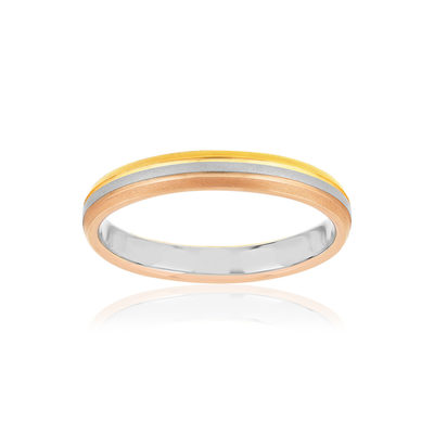 375 3 gold wedding band