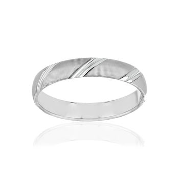 Alliance or 375 blanc 3 mm