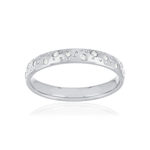 Alliance or 375 blanc diamants HP1 0.13 carat - vue 1