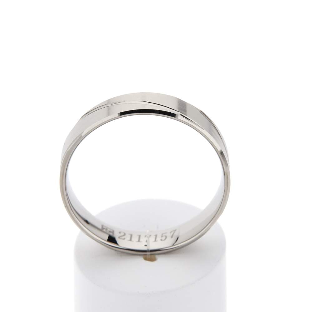 Alliance platine 950 blanc 5 mm - vue 1